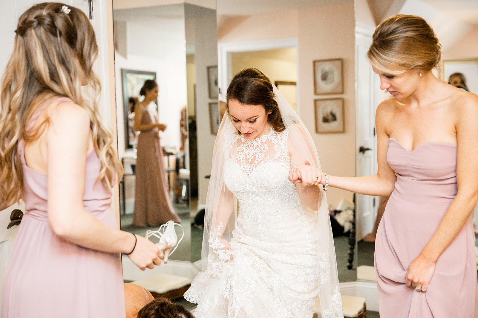 Nicole  Zachs Fall Wedding at The Mill at Fine Creek - Image Property of www.j-dphoto.com