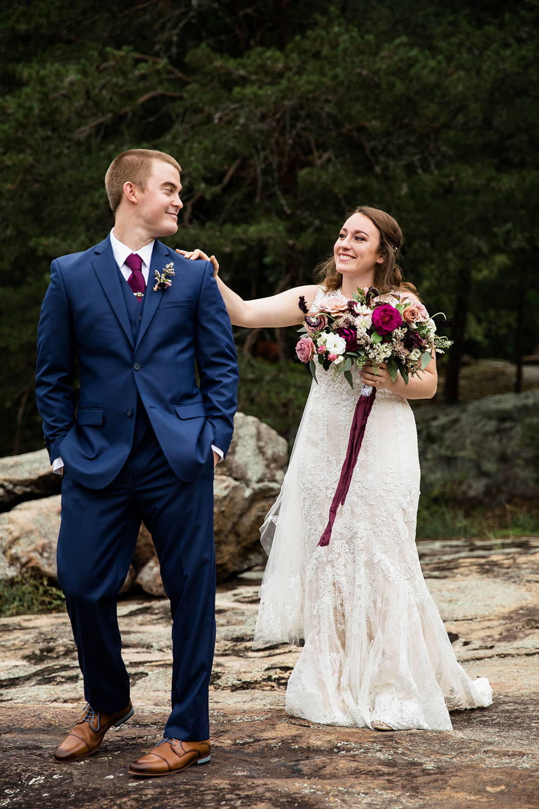 Nicole  Zachs Fall Wedding at The Mill at Fine Creek - Image Property of www.j-dphoto.com