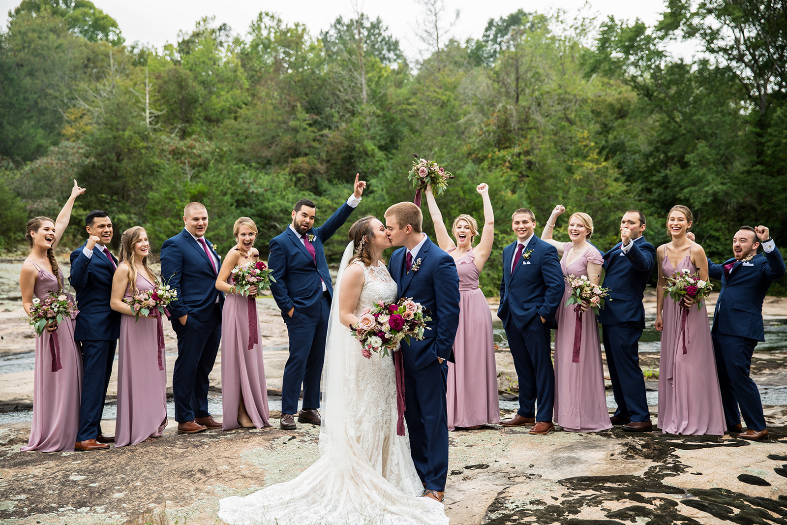 Nicole  Zachs Fall Wedding at The Mill at Fine Creek - Image Property of www.j-dphoto.com