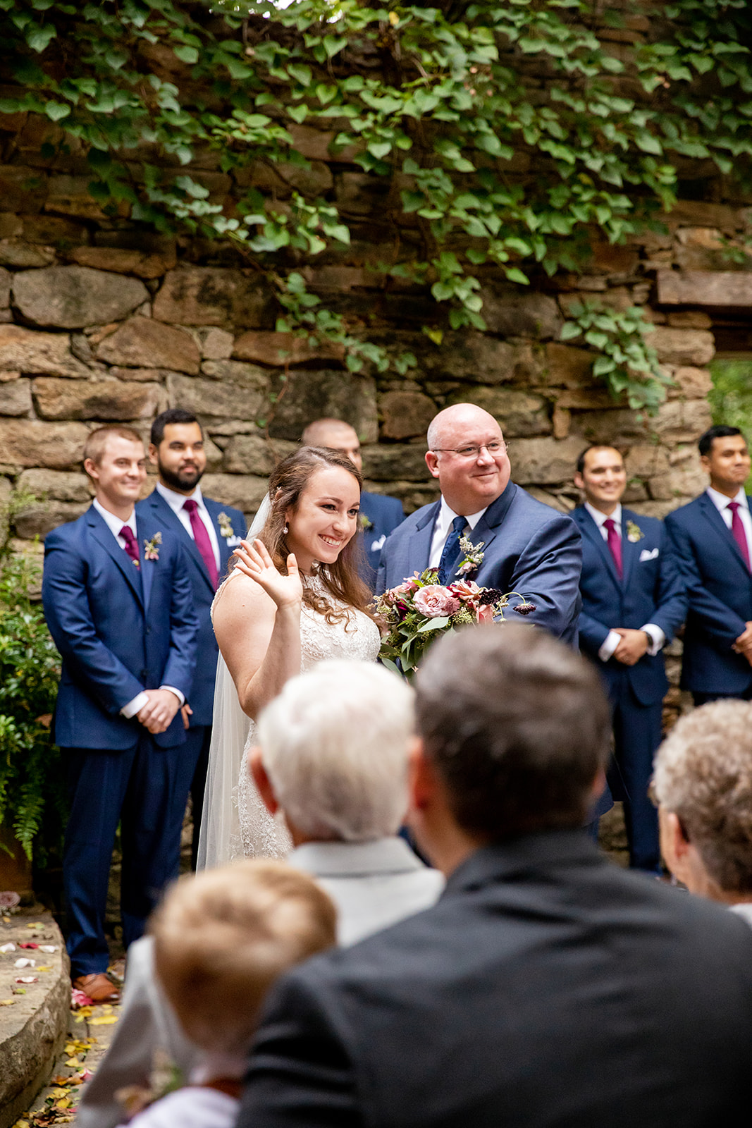 Nicole  Zachs Fall Wedding at The Mill at Fine Creek - Image Property of www.j-dphoto.com