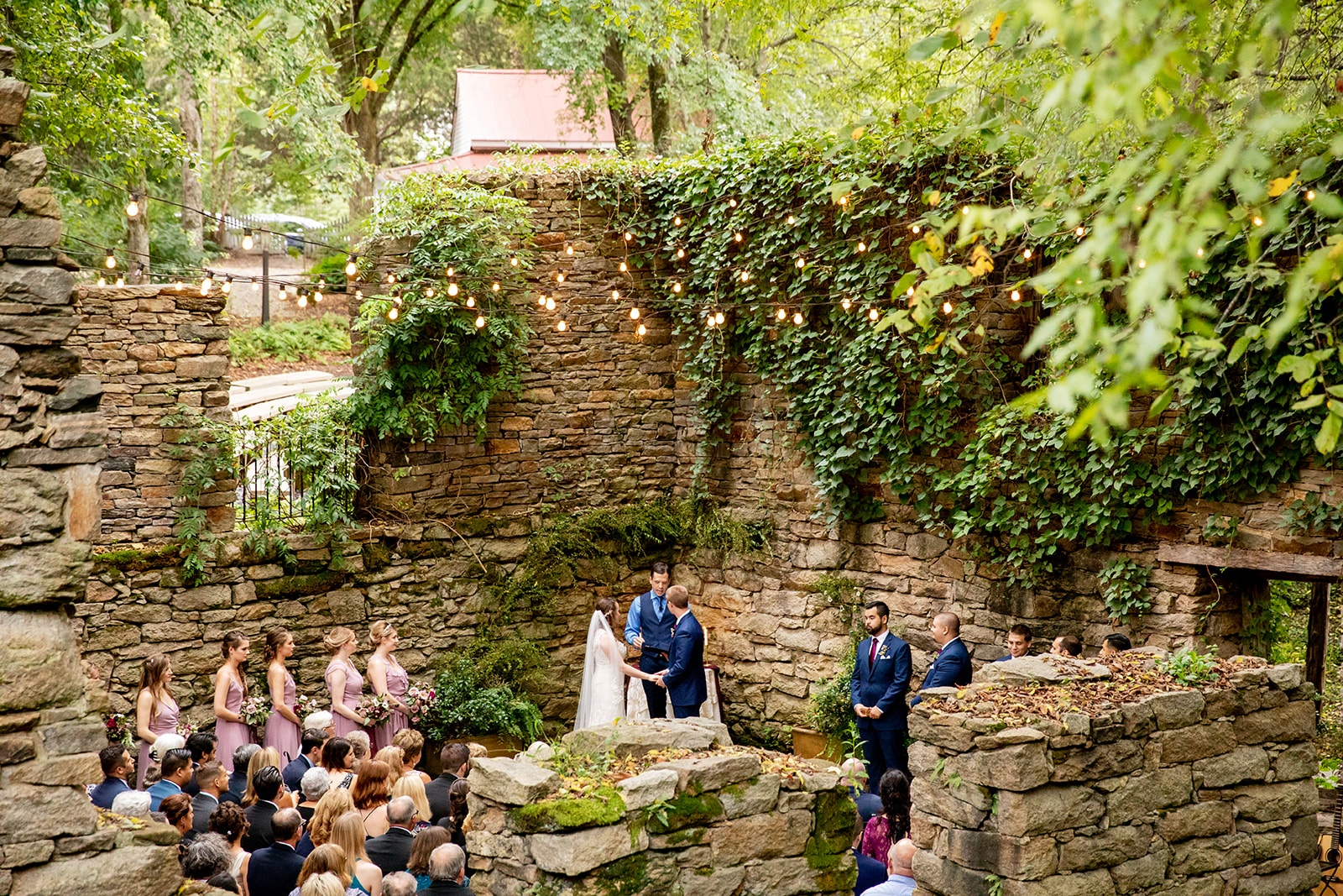 Nicole  Zachs Fall Wedding at The Mill at Fine Creek - Image Property of www.j-dphoto.com