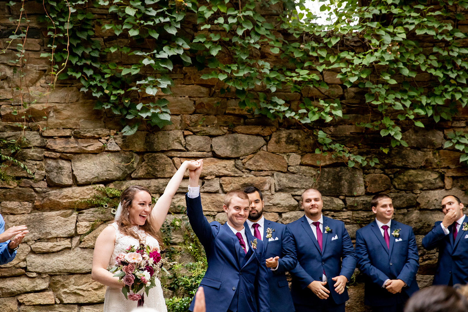 Nicole  Zachs Fall Wedding at The Mill at Fine Creek - Image Property of www.j-dphoto.com