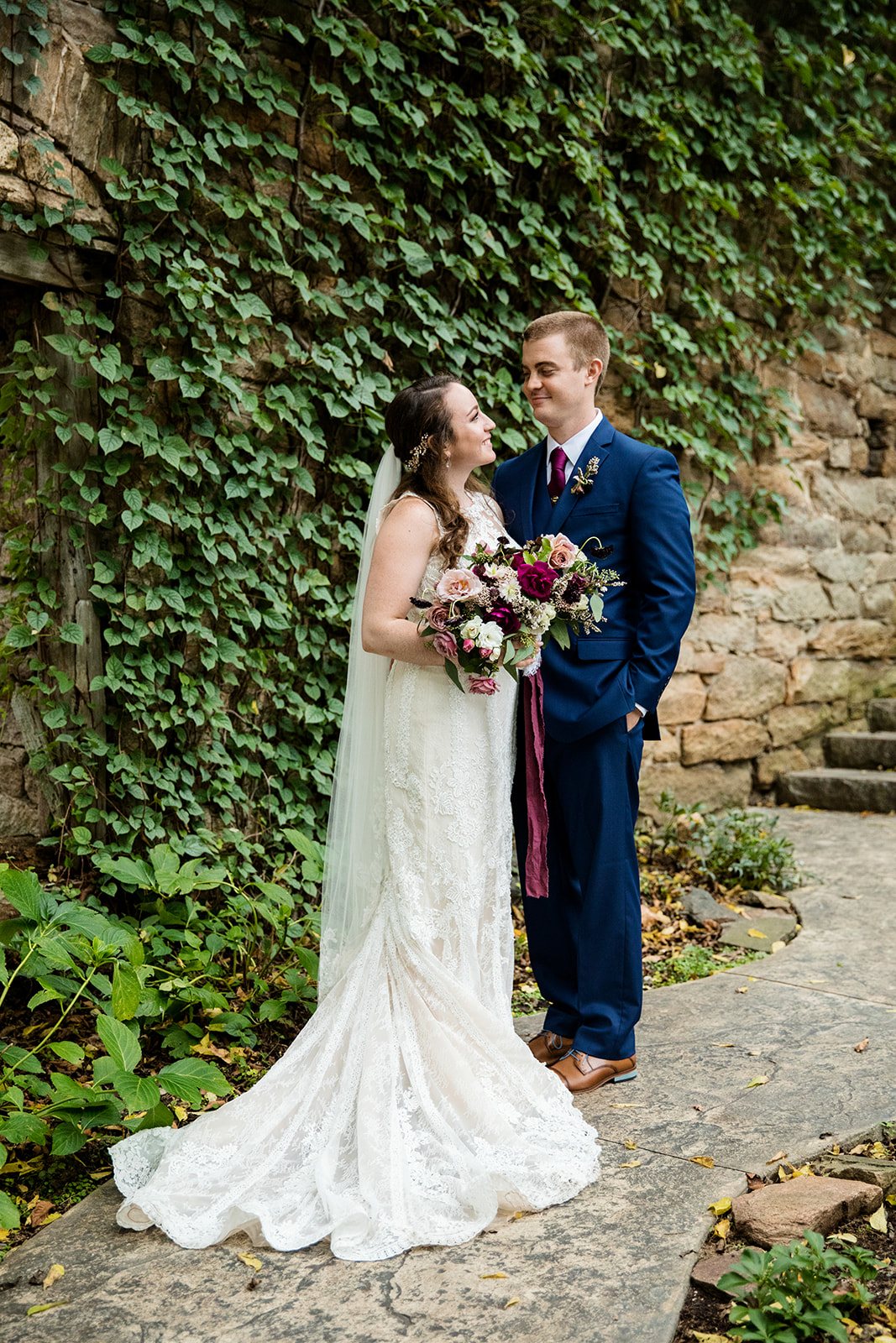 Nicole  Zachs Fall Wedding at The Mill at Fine Creek - Image Property of www.j-dphoto.com