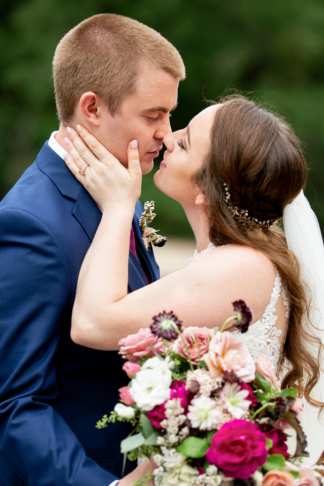 Nicole  Zachs Fall Wedding at The Mill at Fine Creek - Image Property of www.j-dphoto.com