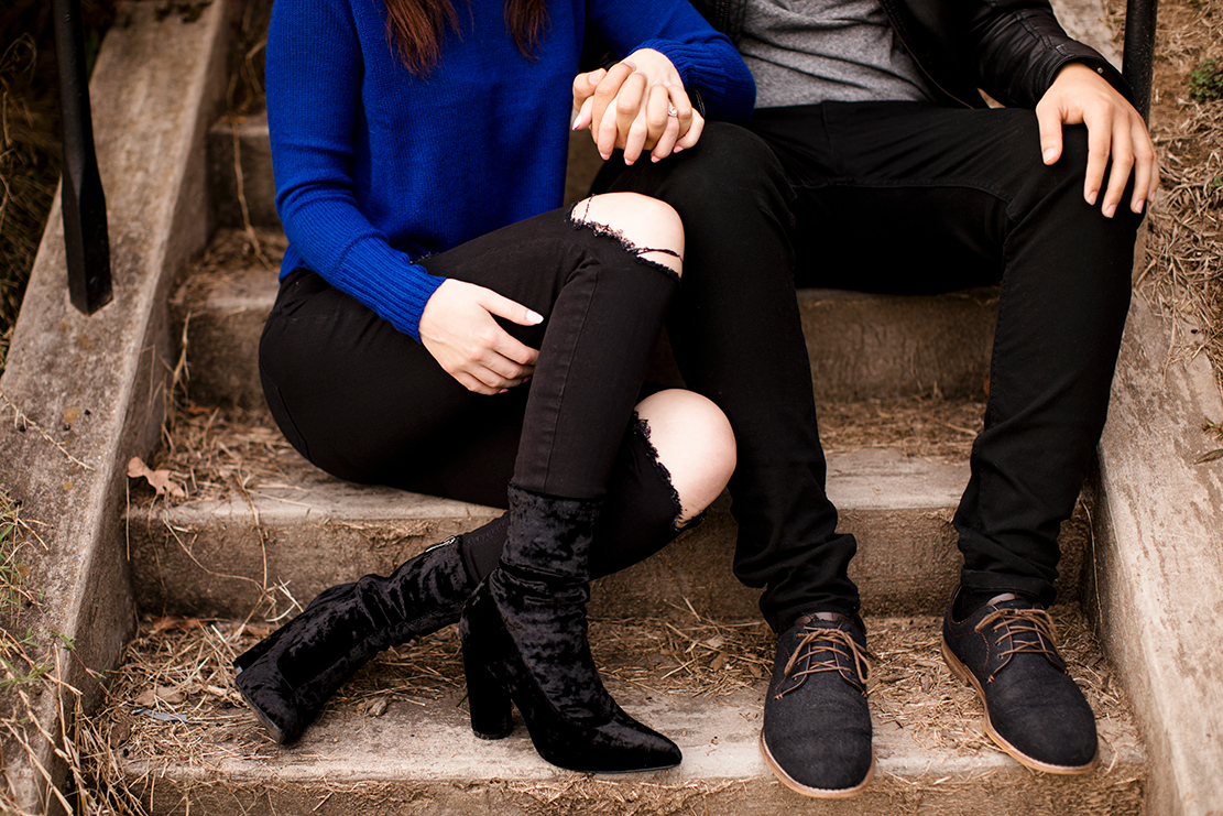 Stephanie  Brandons Engagement Shoot On Libby Hill  - Image Property of www.j-dphoto.com