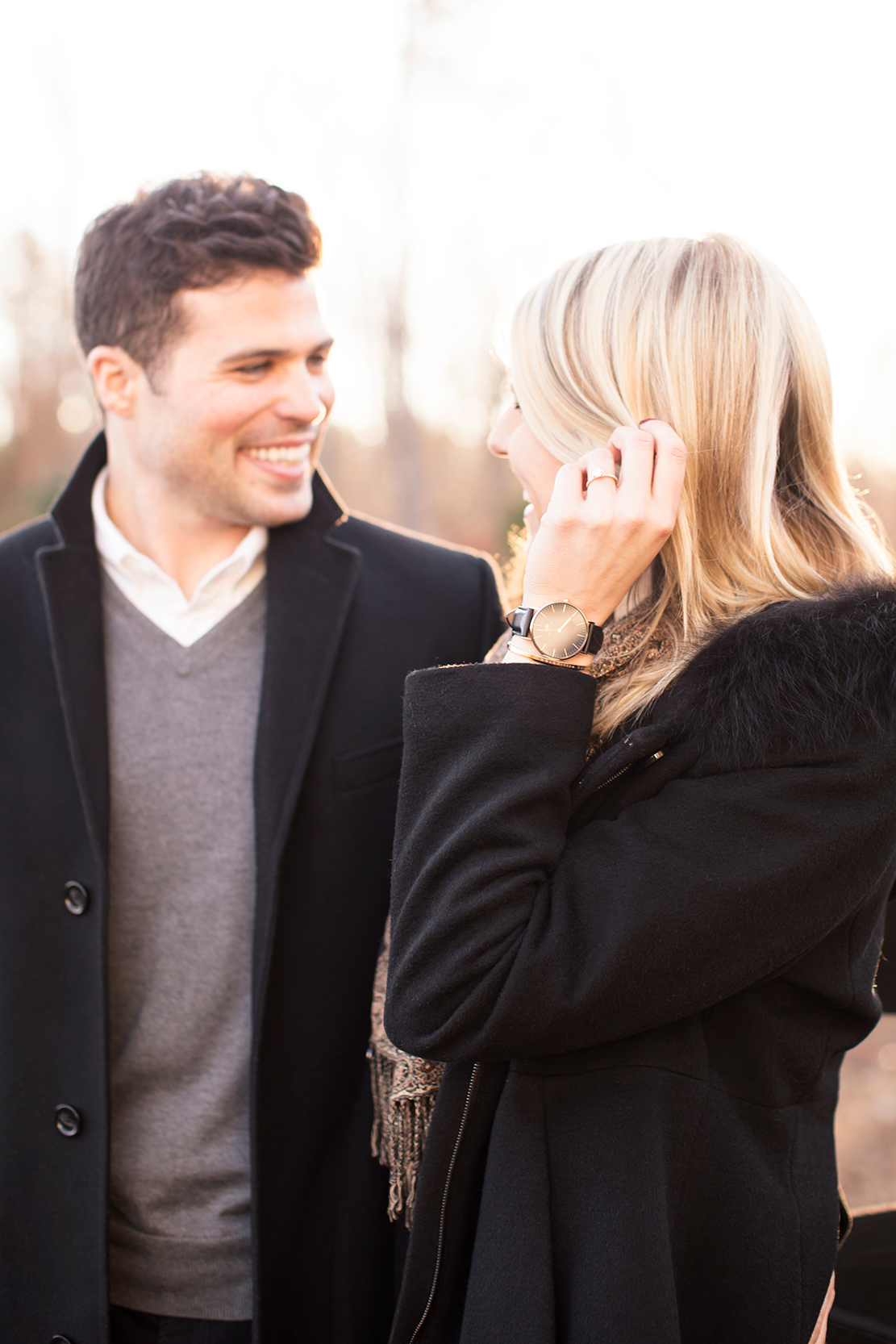 Alexis  Thomas Winter Engagement Shoot - Image Property of www.j-dphoto.com