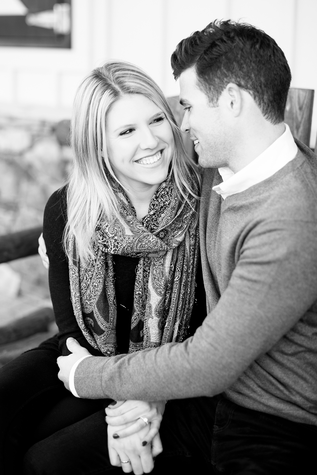 Alexis  Thomas Winter Engagement Shoot - Image Property of www.j-dphoto.com