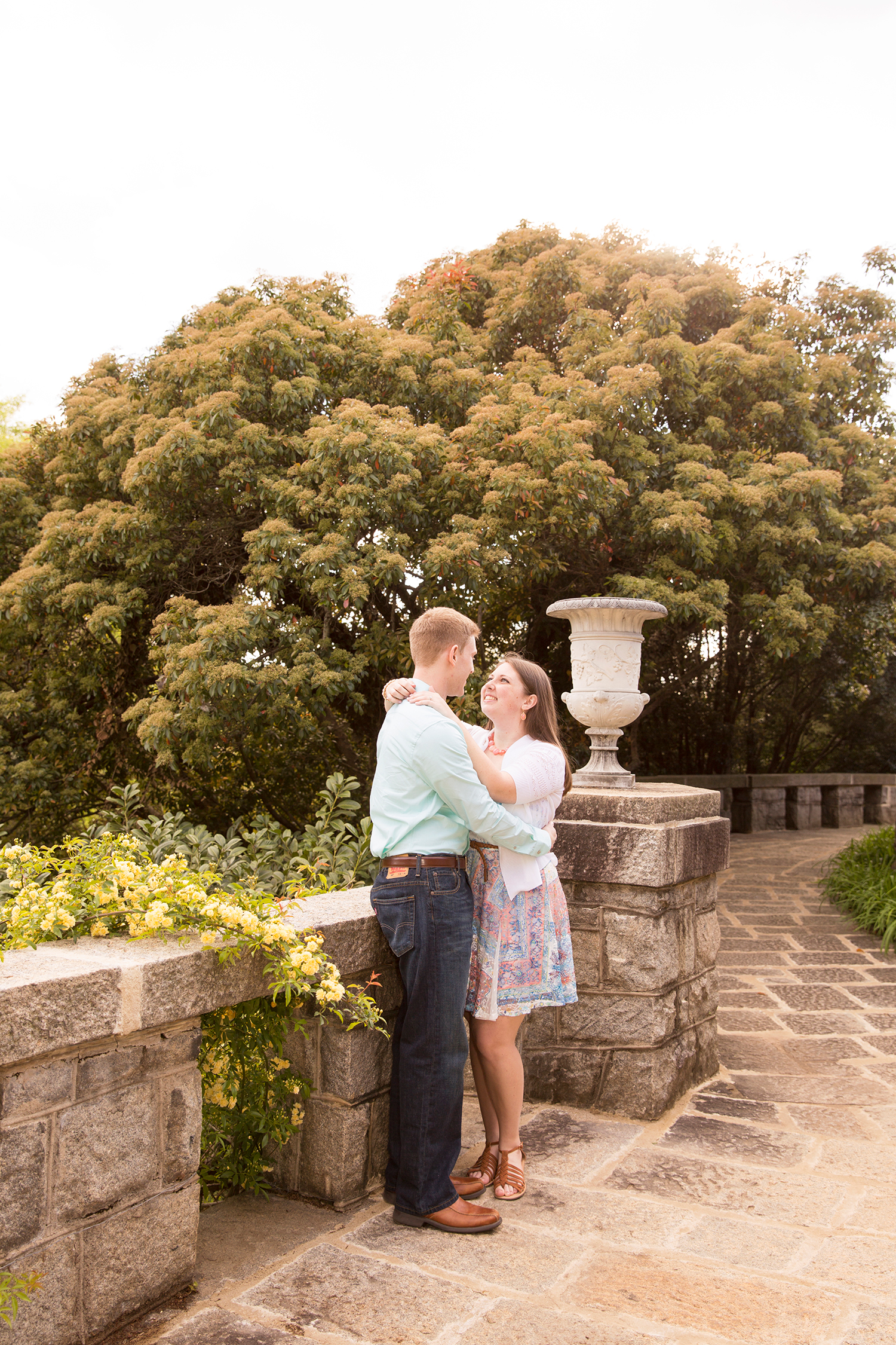 Christina  Mikes Spring Engagement Shoot at Maymont - Image Property of www.j-dphoto.com
