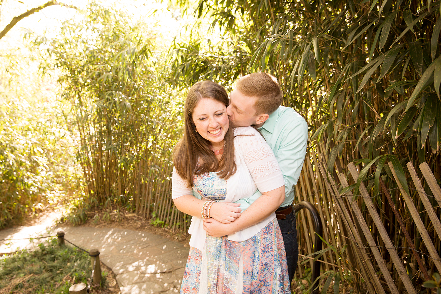 Christina  Mikes Spring Engagement Shoot at Maymont - Image Property of www.j-dphoto.com