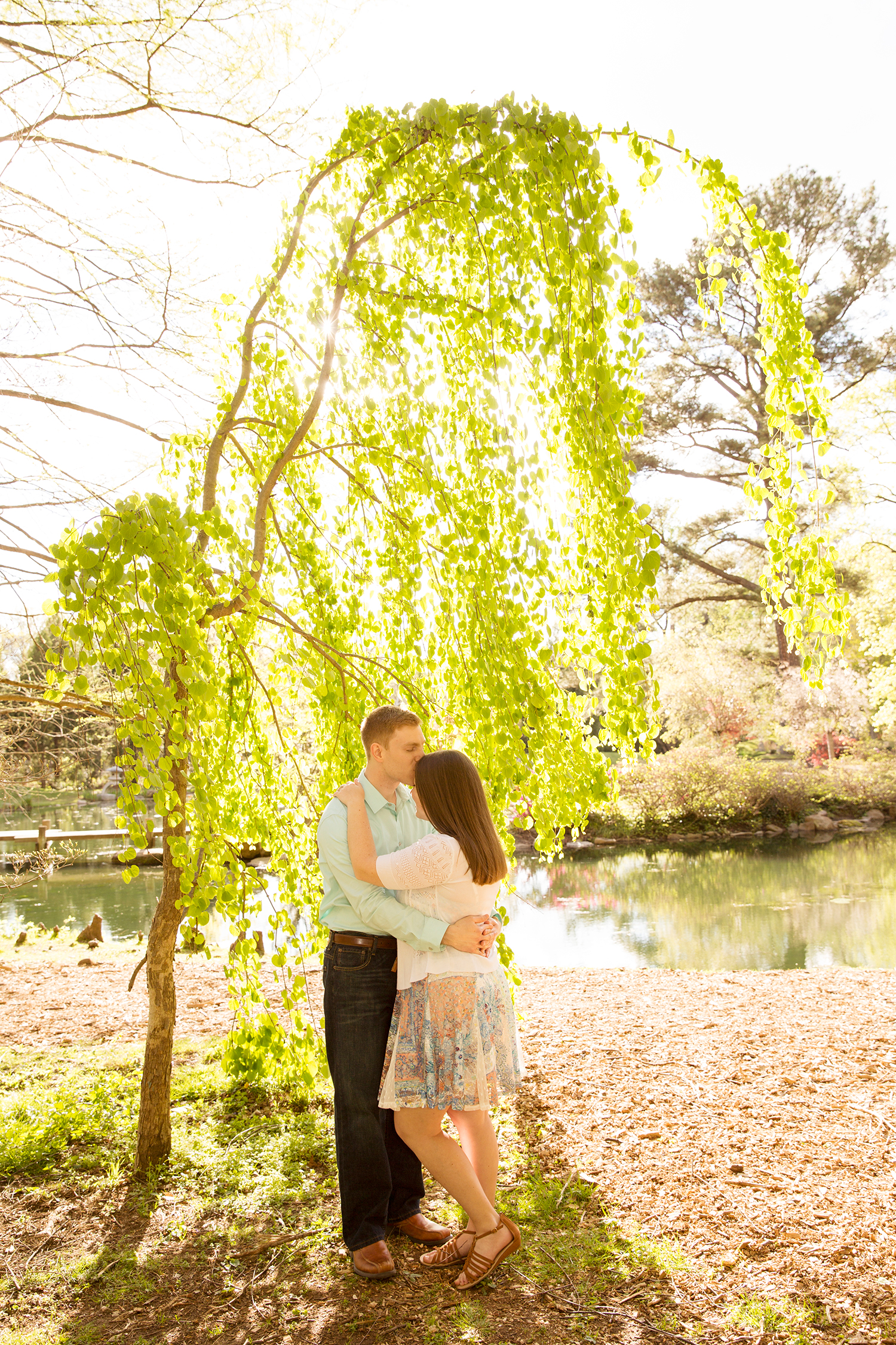 Christina  Mikes Spring Engagement Shoot at Maymont - Image Property of www.j-dphoto.com