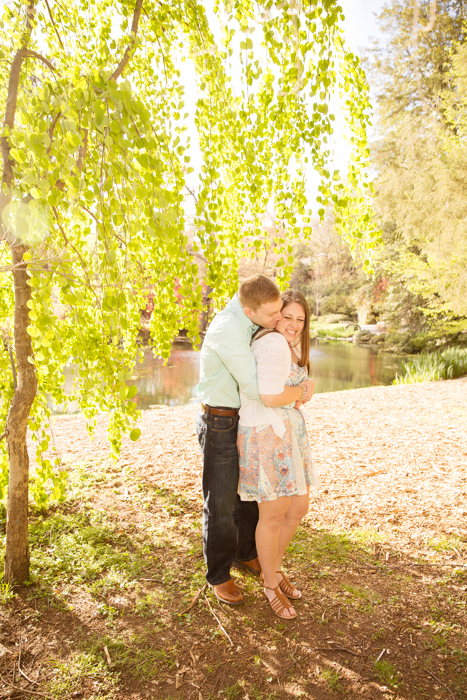 Christina  Mikes Spring Engagement Shoot at Maymont - Image Property of www.j-dphoto.com