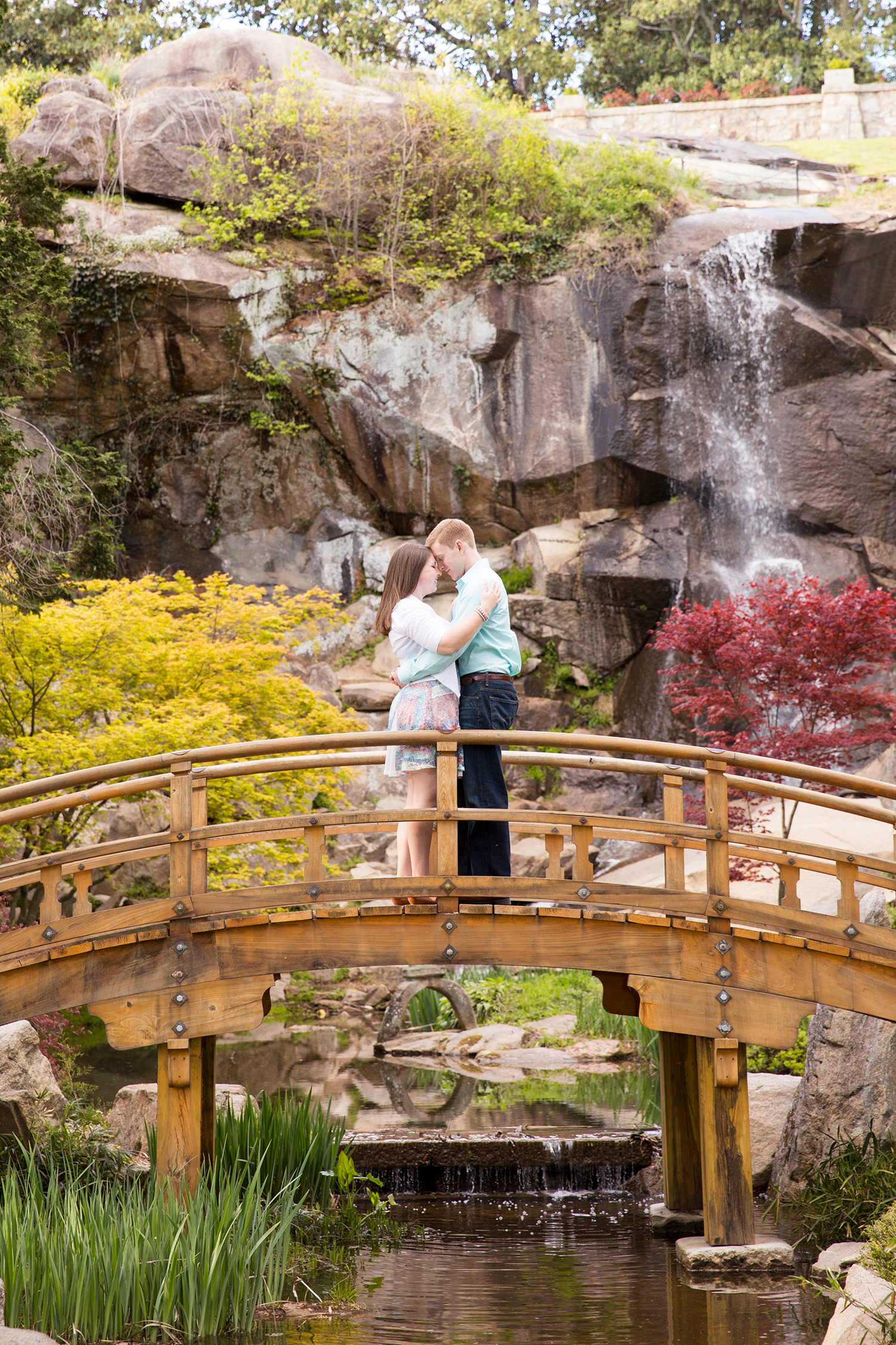 Christina  Mikes Spring Engagement Shoot at Maymont - Image Property of www.j-dphoto.com