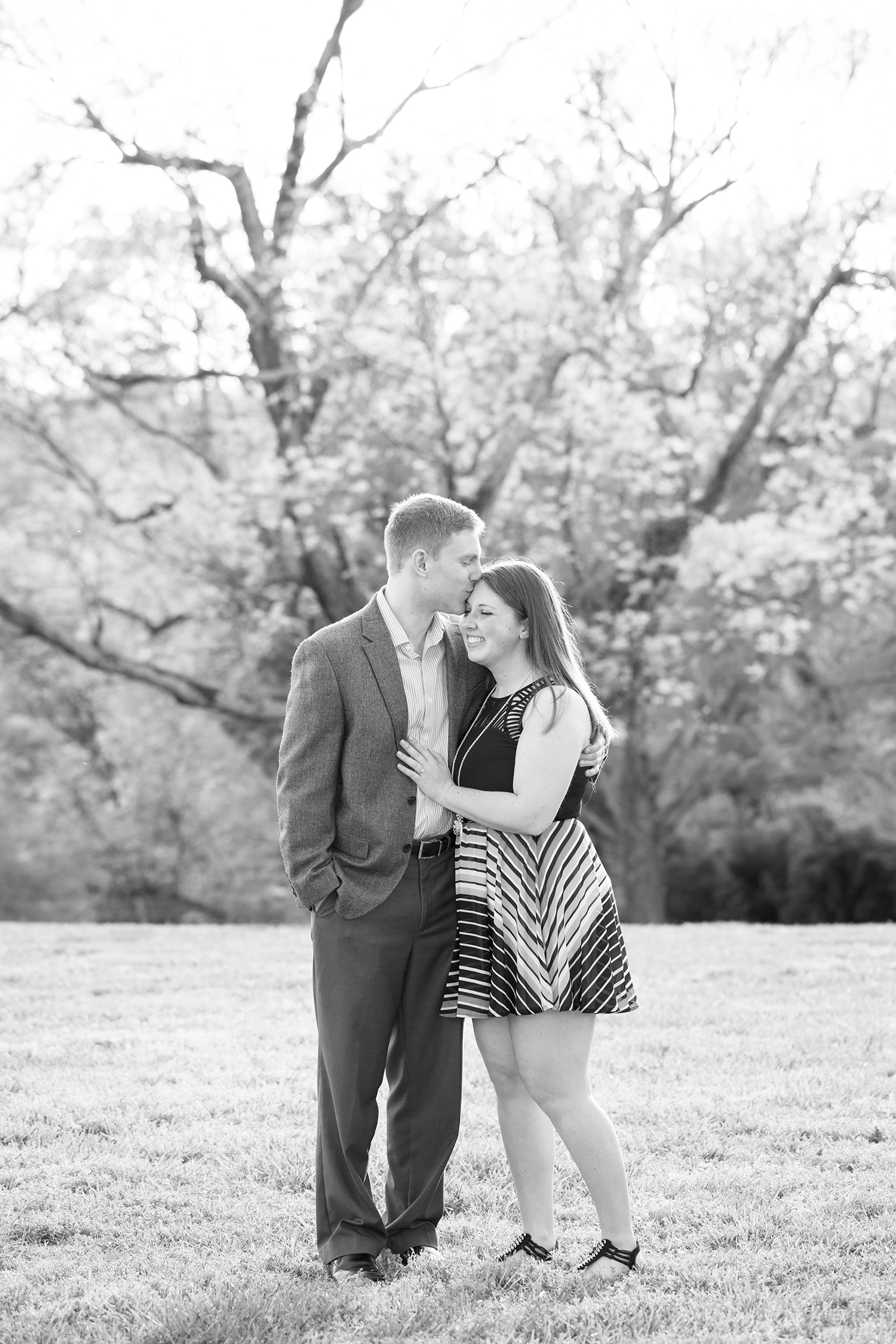 Christina  Mikes Spring Engagement Shoot at Maymont - Image Property of www.j-dphoto.com