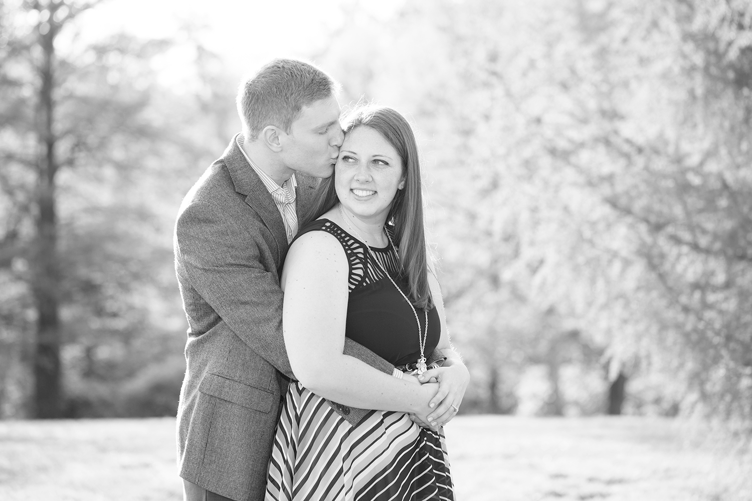 Christina  Mikes Spring Engagement Shoot at Maymont - Image Property of www.j-dphoto.com