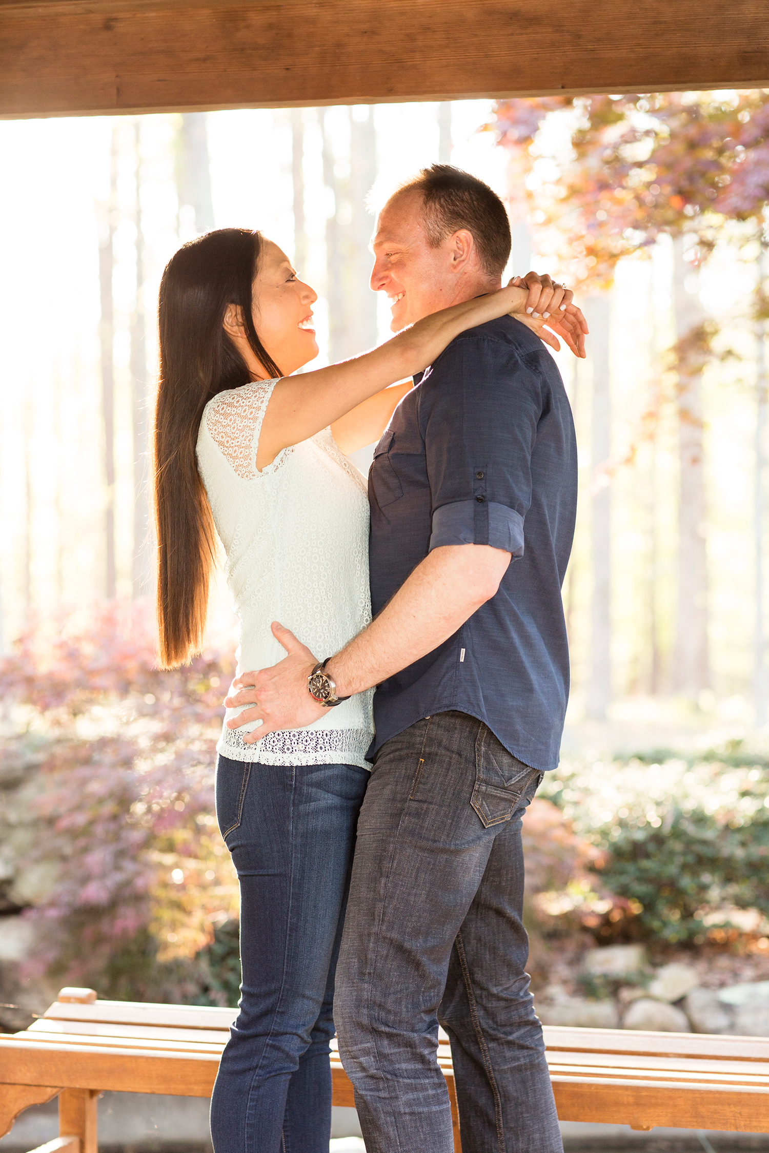 Spring Engagement Shoot at Celebrations - Image Property of www.j-dphoto.com