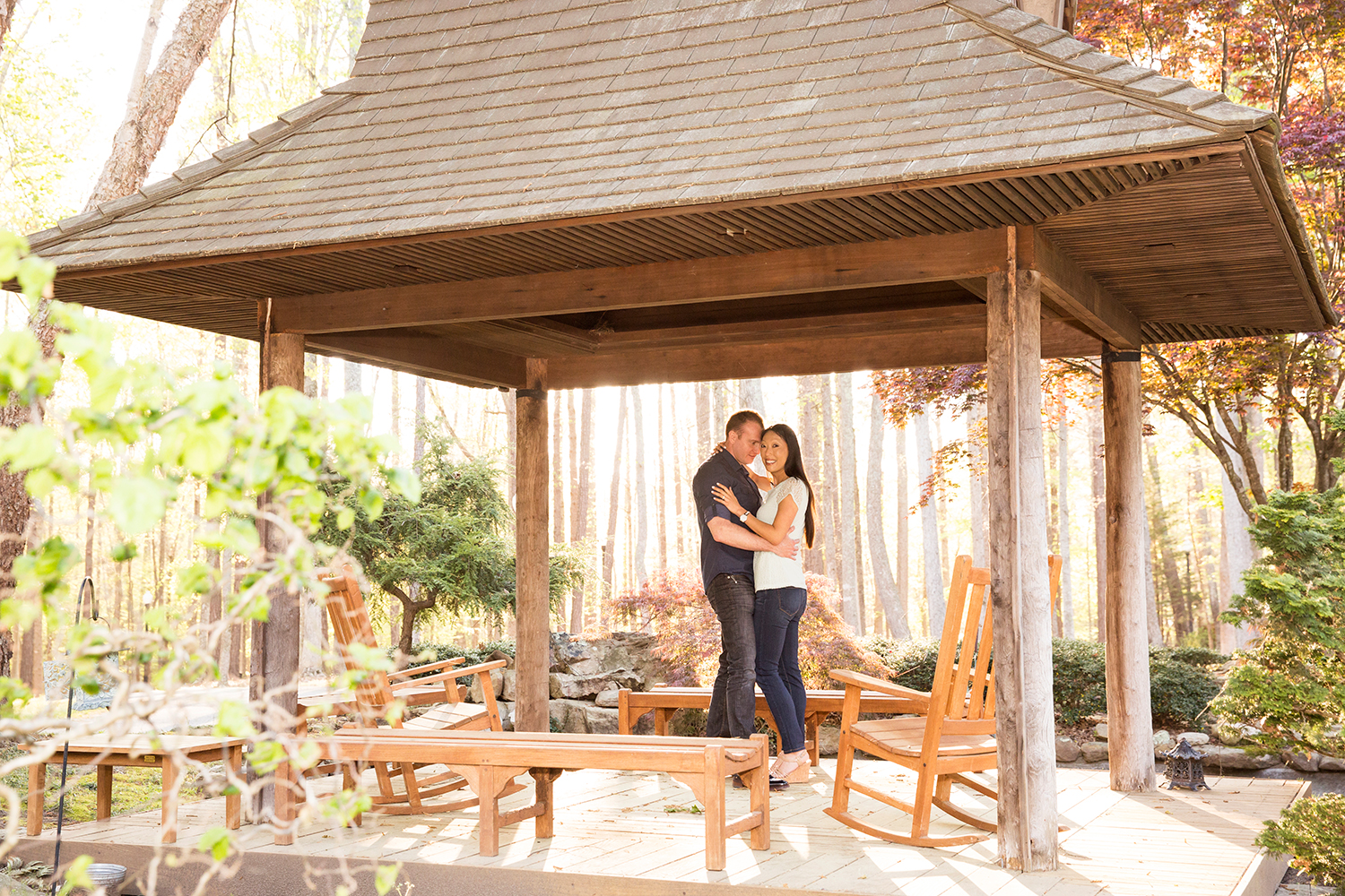 Spring Engagement Shoot at Celebrations - Image Property of www.j-dphoto.com