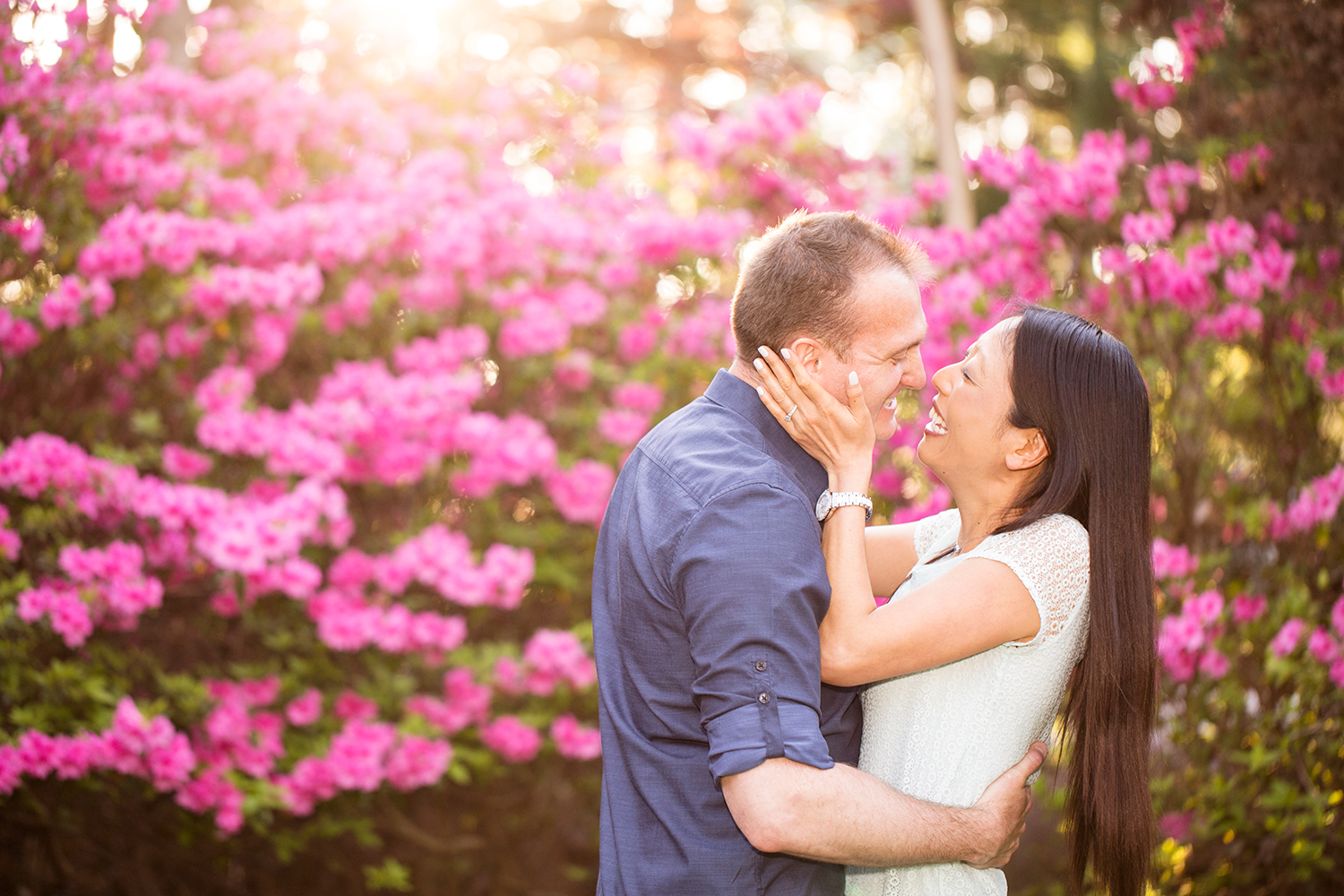 Spring Engagement Shoot at Celebrations - Image Property of www.j-dphoto.com