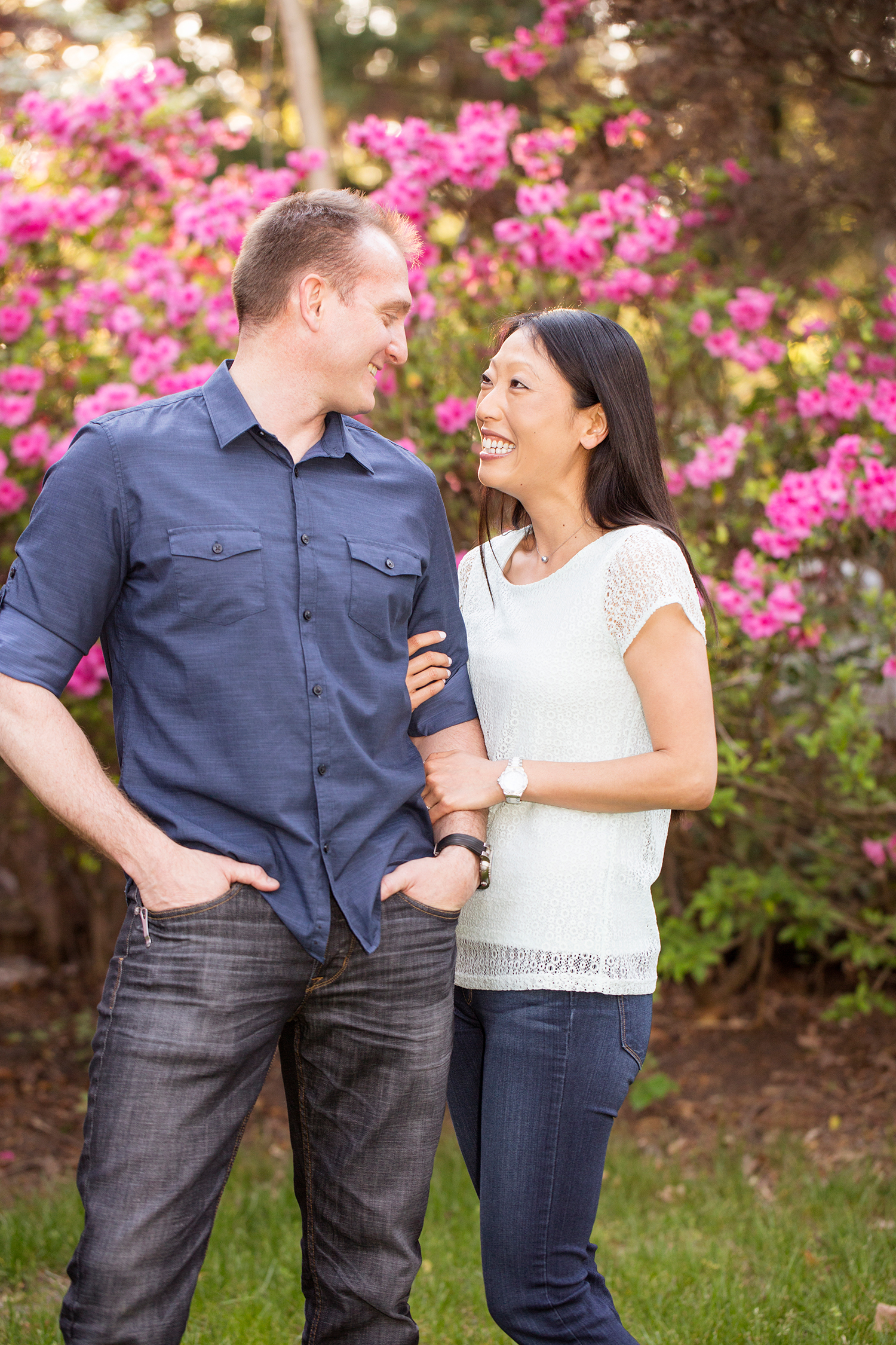 Spring Engagement Shoot at Celebrations - Image Property of www.j-dphoto.com