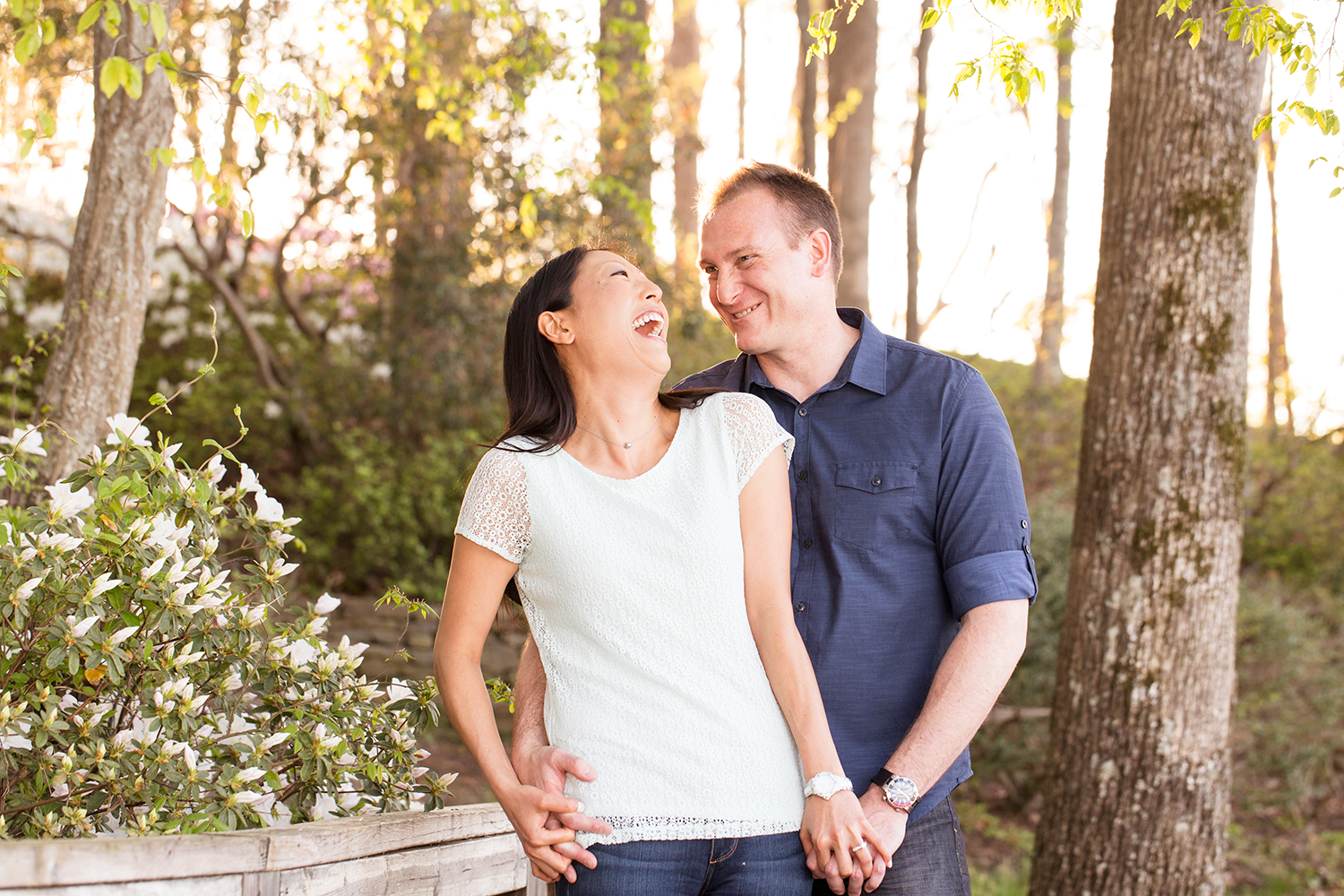 Spring Engagement Shoot at Celebrations - Image Property of www.j-dphoto.com