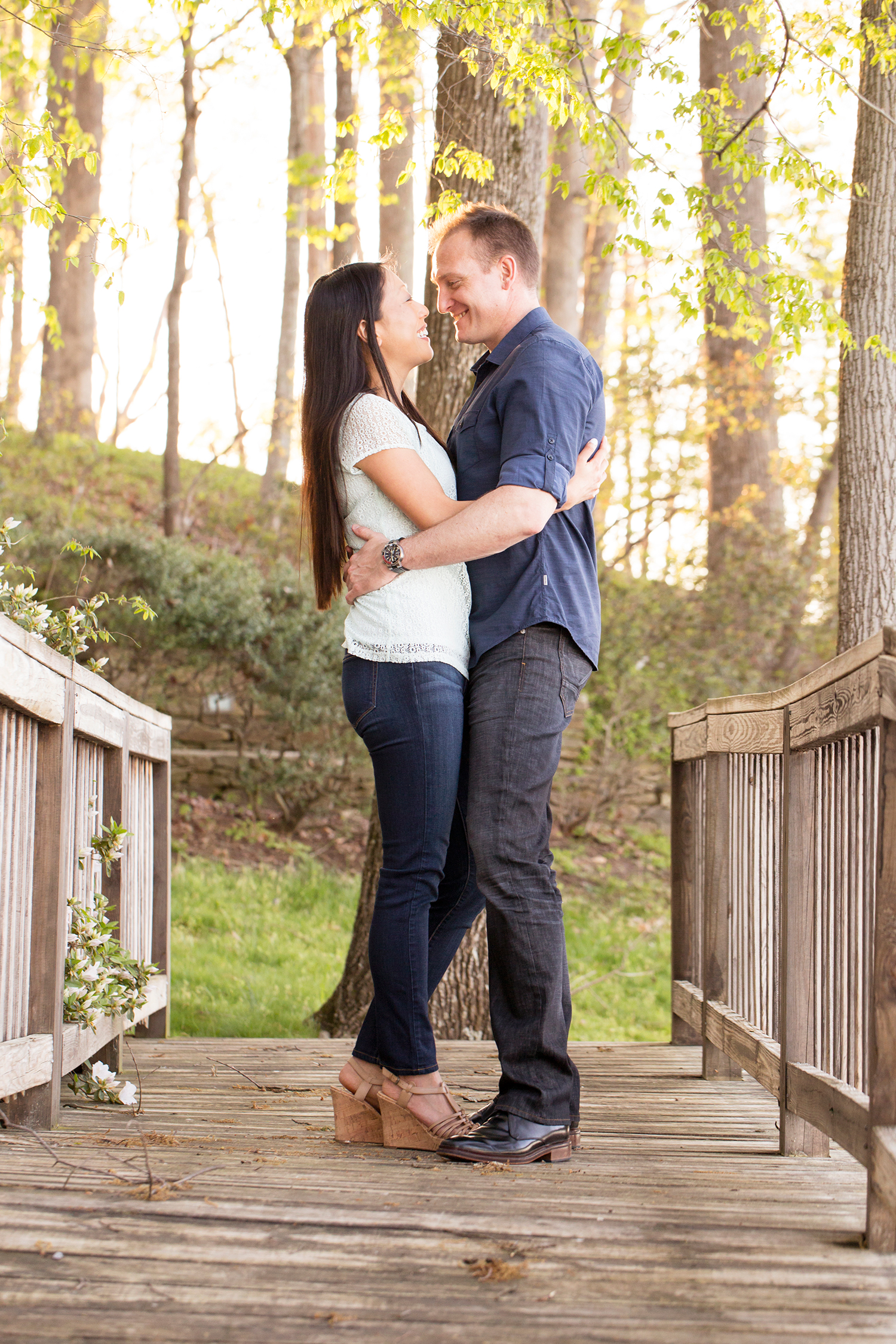 Spring Engagement Shoot at Celebrations - Image Property of www.j-dphoto.com