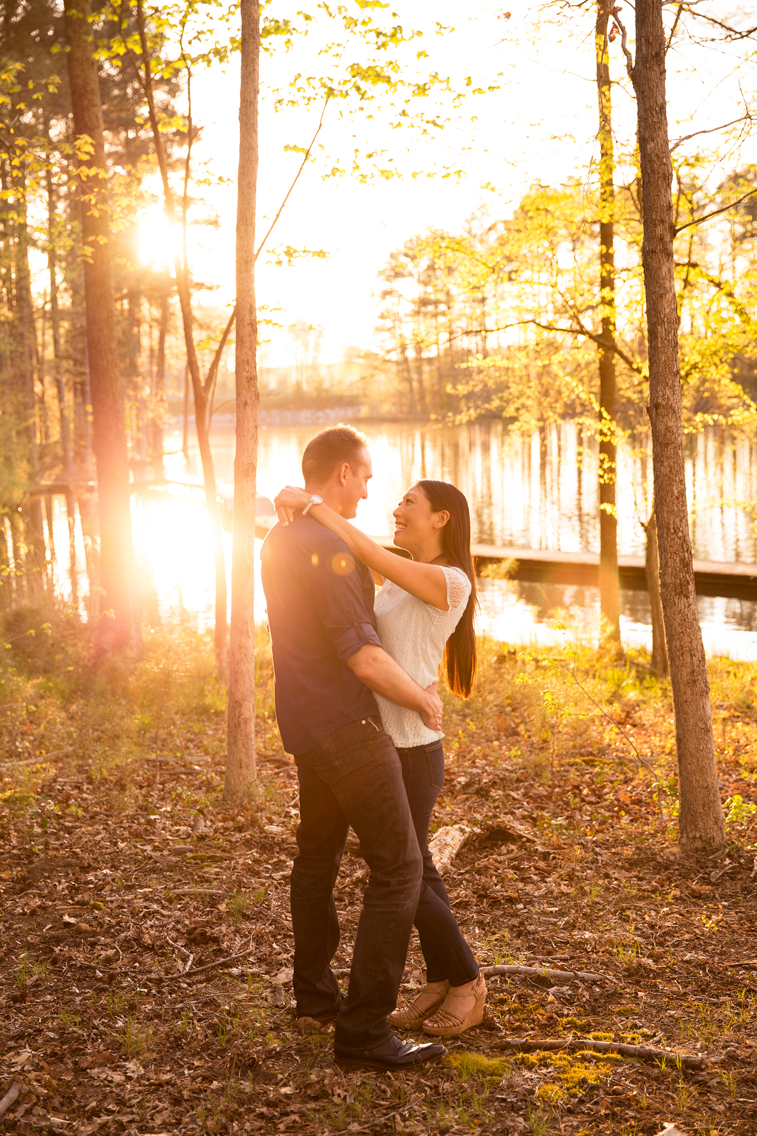 Spring Engagement Shoot at Celebrations - Image Property of www.j-dphoto.com