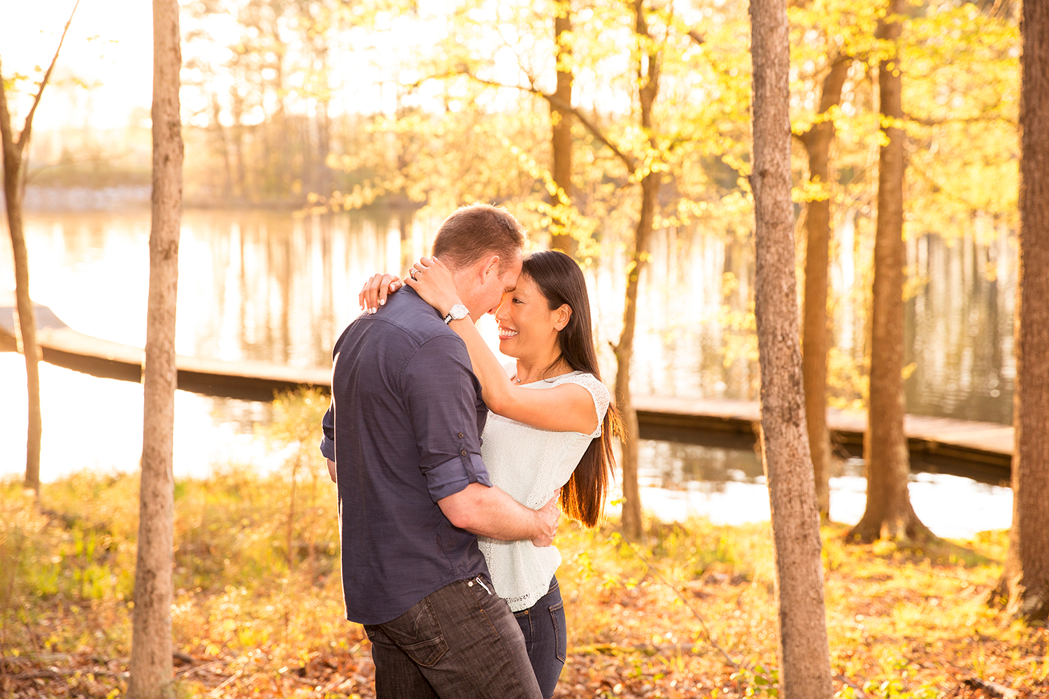 Spring Engagement Shoot at Celebrations - Image Property of www.j-dphoto.com