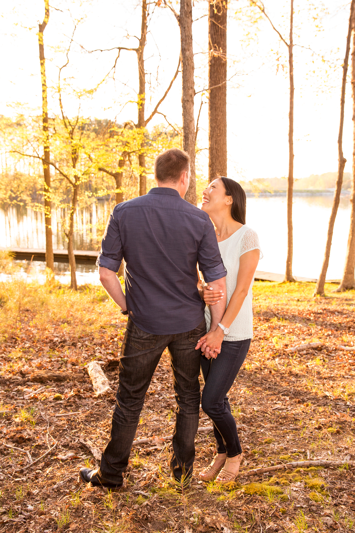 Spring Engagement Shoot at Celebrations - Image Property of www.j-dphoto.com