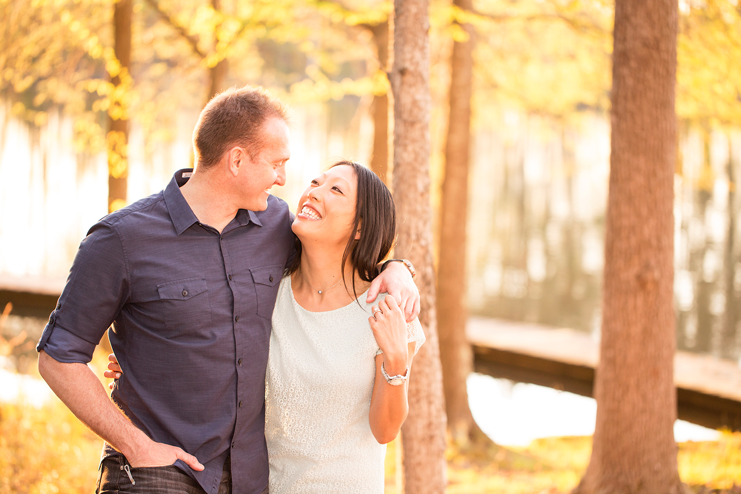 Spring Engagement Shoot at Celebrations - Image Property of www.j-dphoto.com