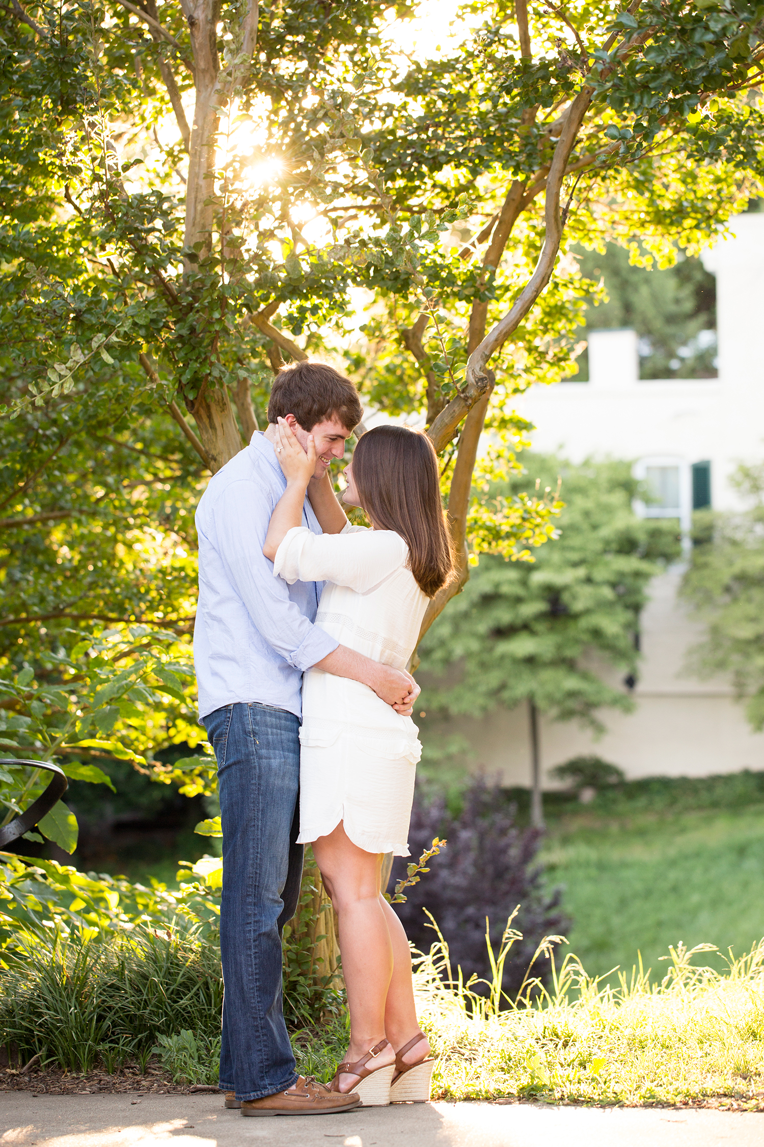 Sarah  Joshs Sunset Engagement Session - Image Property of www.j-dphoto.com