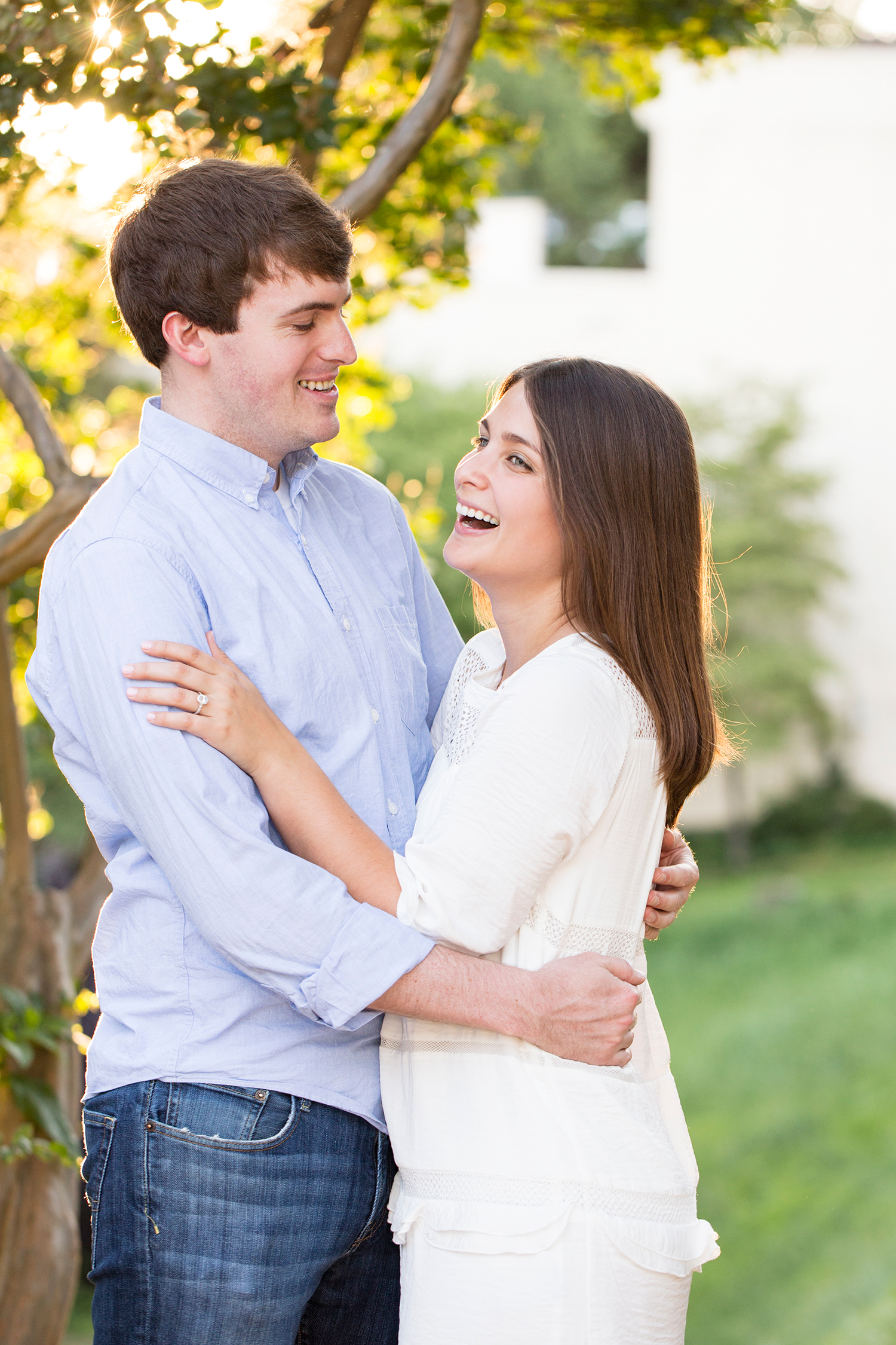 Sarah  Joshs Sunset Engagement Session - Image Property of www.j-dphoto.com