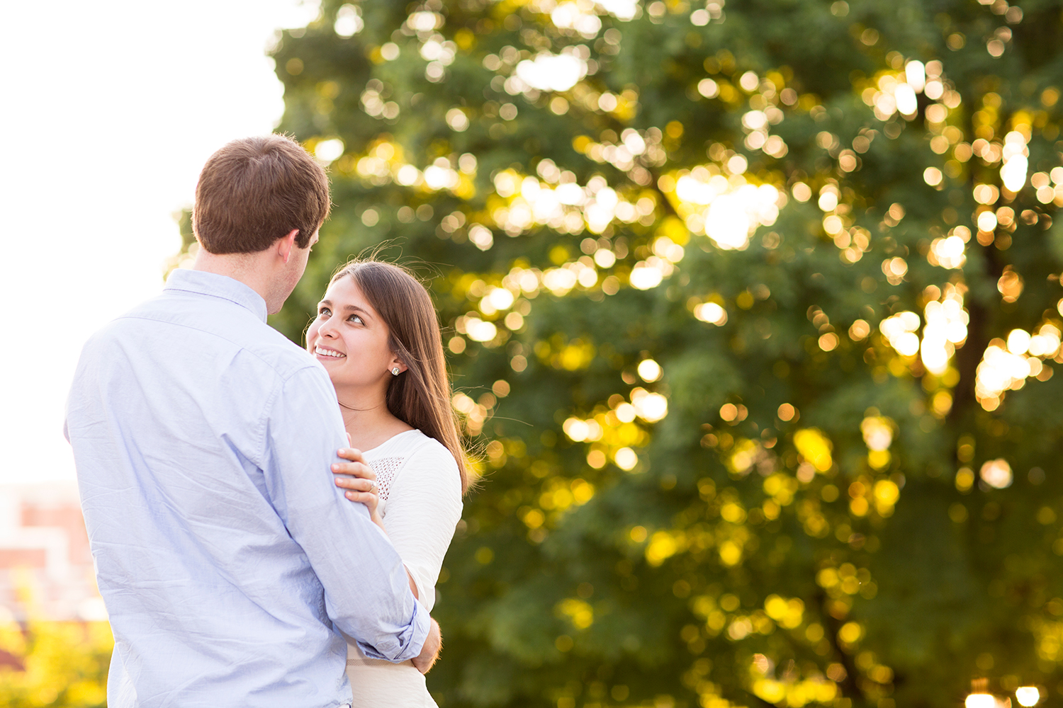 Sarah  Joshs Sunset Engagement Session - Image Property of www.j-dphoto.com