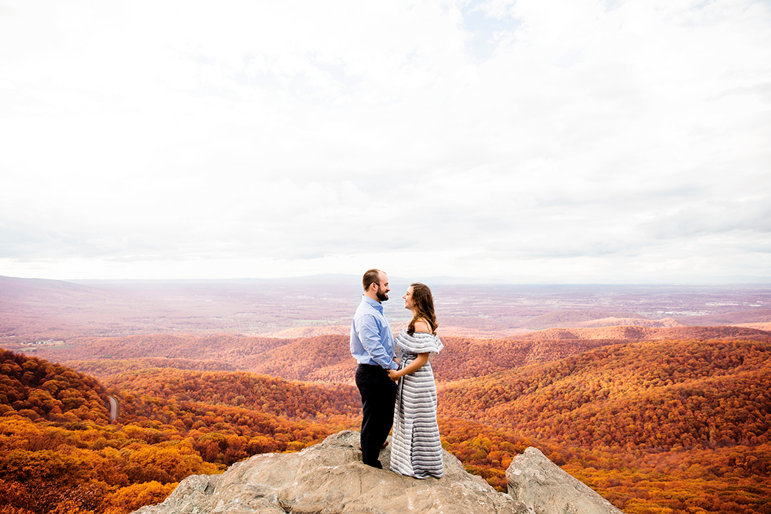 Alexa  Nathans Engagement Shoot on Humpback Rock - Image Property of www.j-dphoto.com