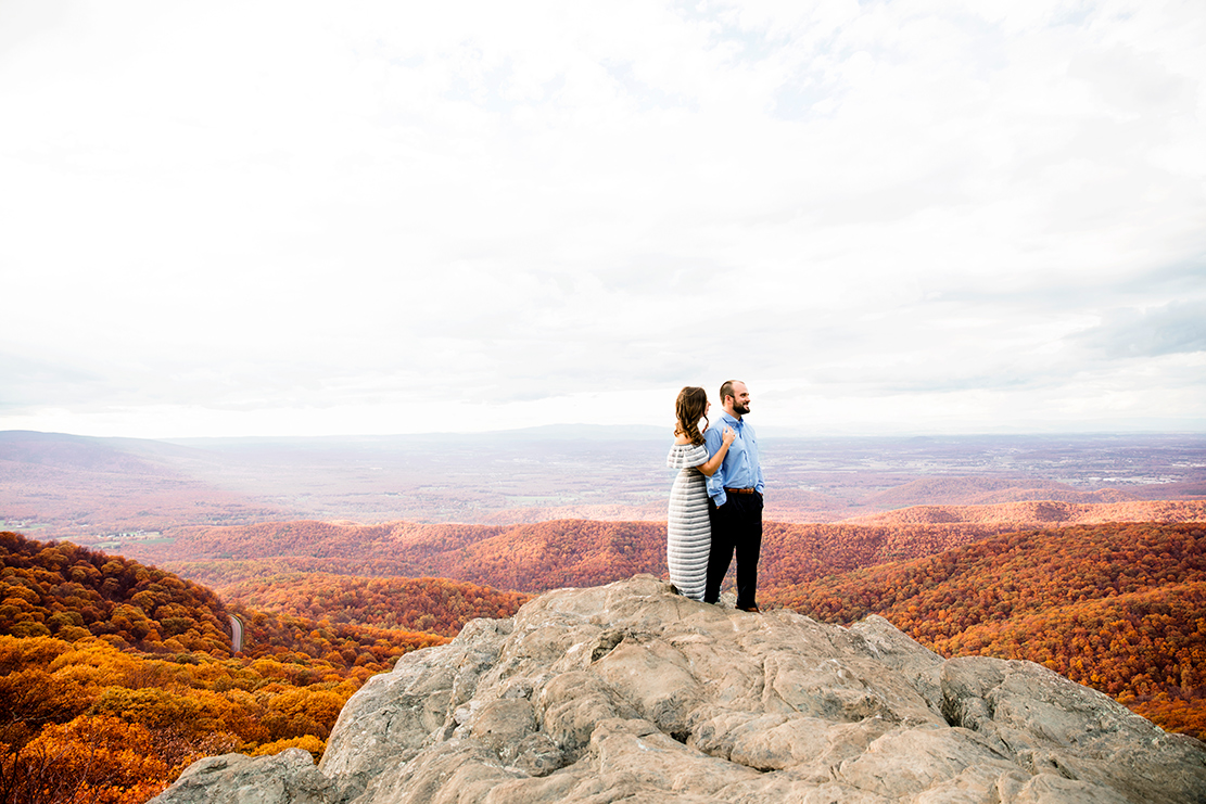 Alexa  Nathans Engagement Shoot on Humpback Rock - Image Property of www.j-dphoto.com