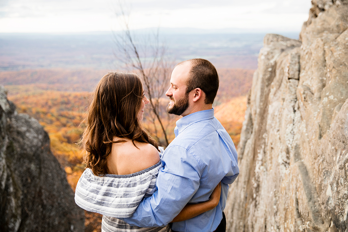 Alexa  Nathans Engagement Shoot on Humpback Rock - Image Property of www.j-dphoto.com