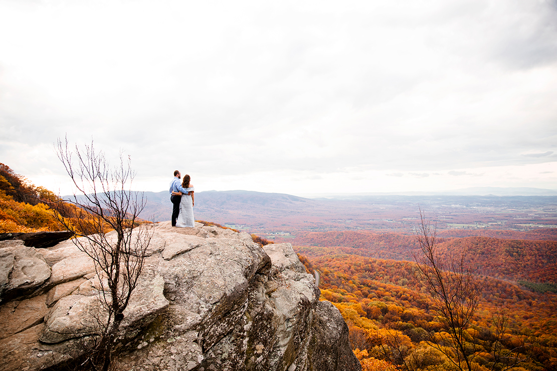 Alexa  Nathans Engagement Shoot on Humpback Rock - Image Property of www.j-dphoto.com