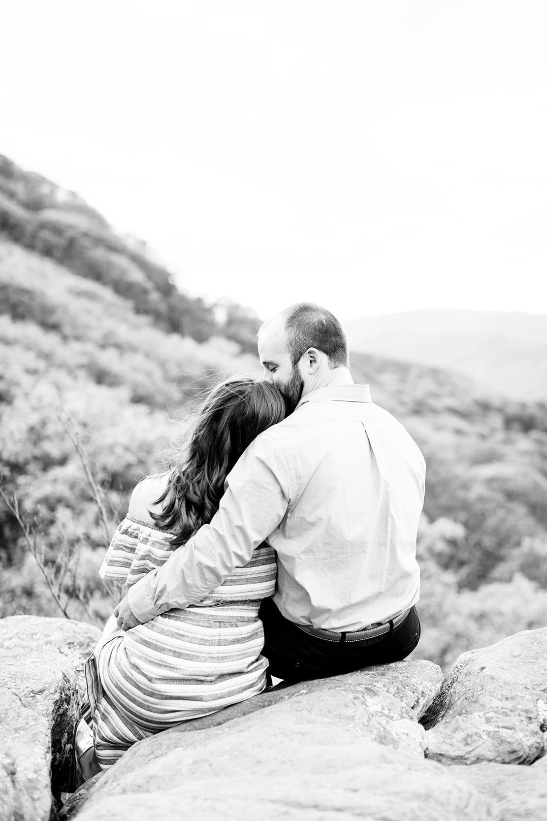 Alexa  Nathans Engagement Shoot on Humpback Rock - Image Property of www.j-dphoto.com