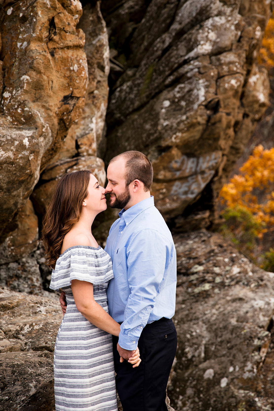 Alexa  Nathans Engagement Shoot on Humpback Rock - Image Property of www.j-dphoto.com