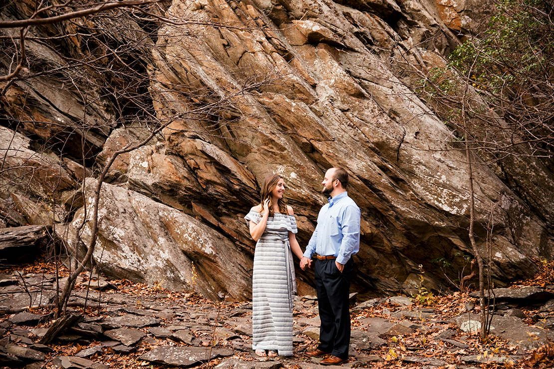 Alexa  Nathans Engagement Shoot on Humpback Rock - Image Property of www.j-dphoto.com