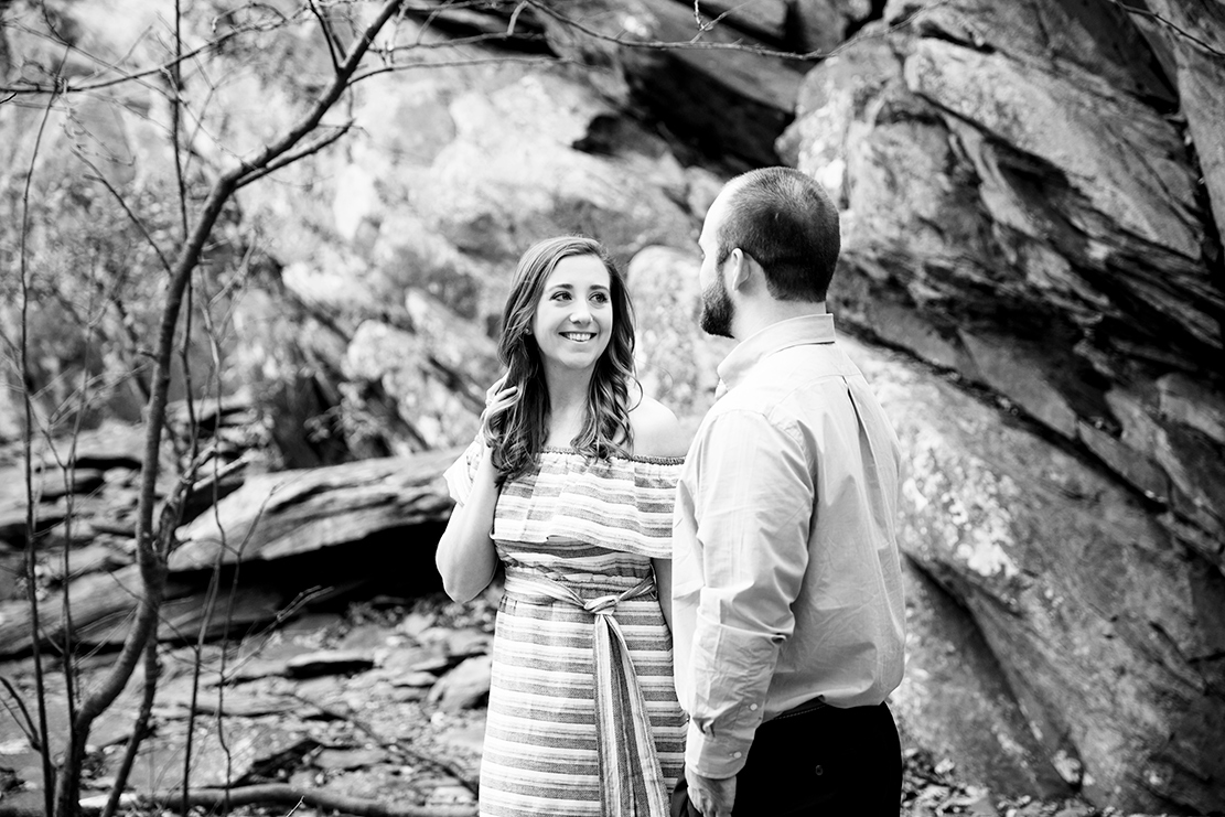 Alexa  Nathans Engagement Shoot on Humpback Rock - Image Property of www.j-dphoto.com