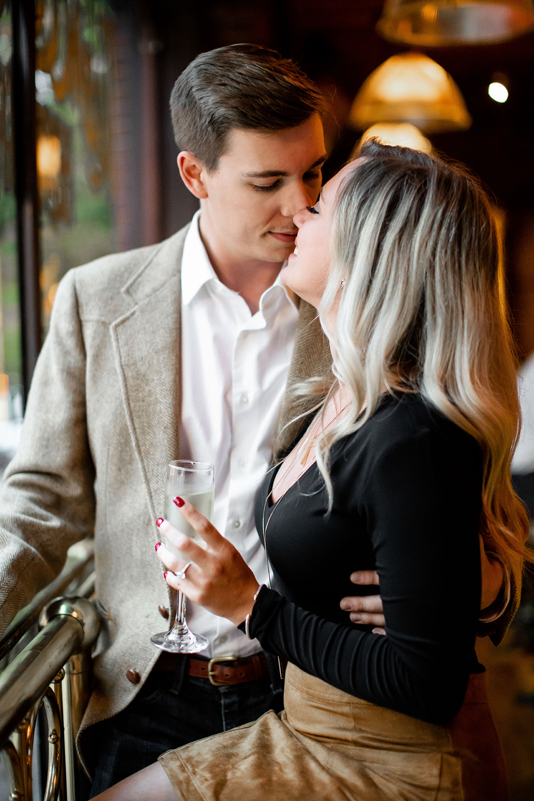 How to Plan a Date Night Engagement Photo Shoot - Image Property of www.j-dphoto.com