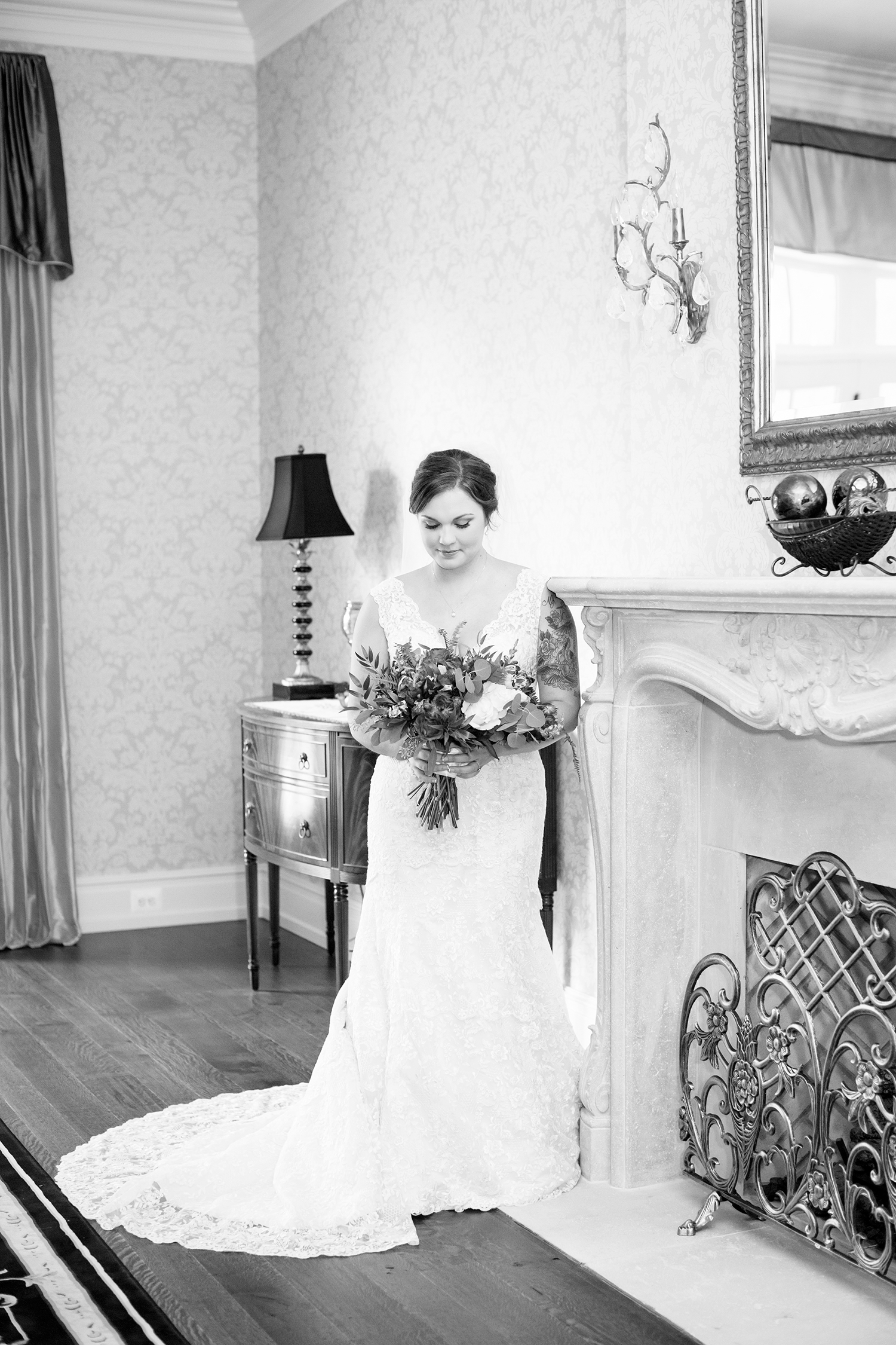 Abbys At Home Bridal Portraits - Image Property of www.j-dphoto.com