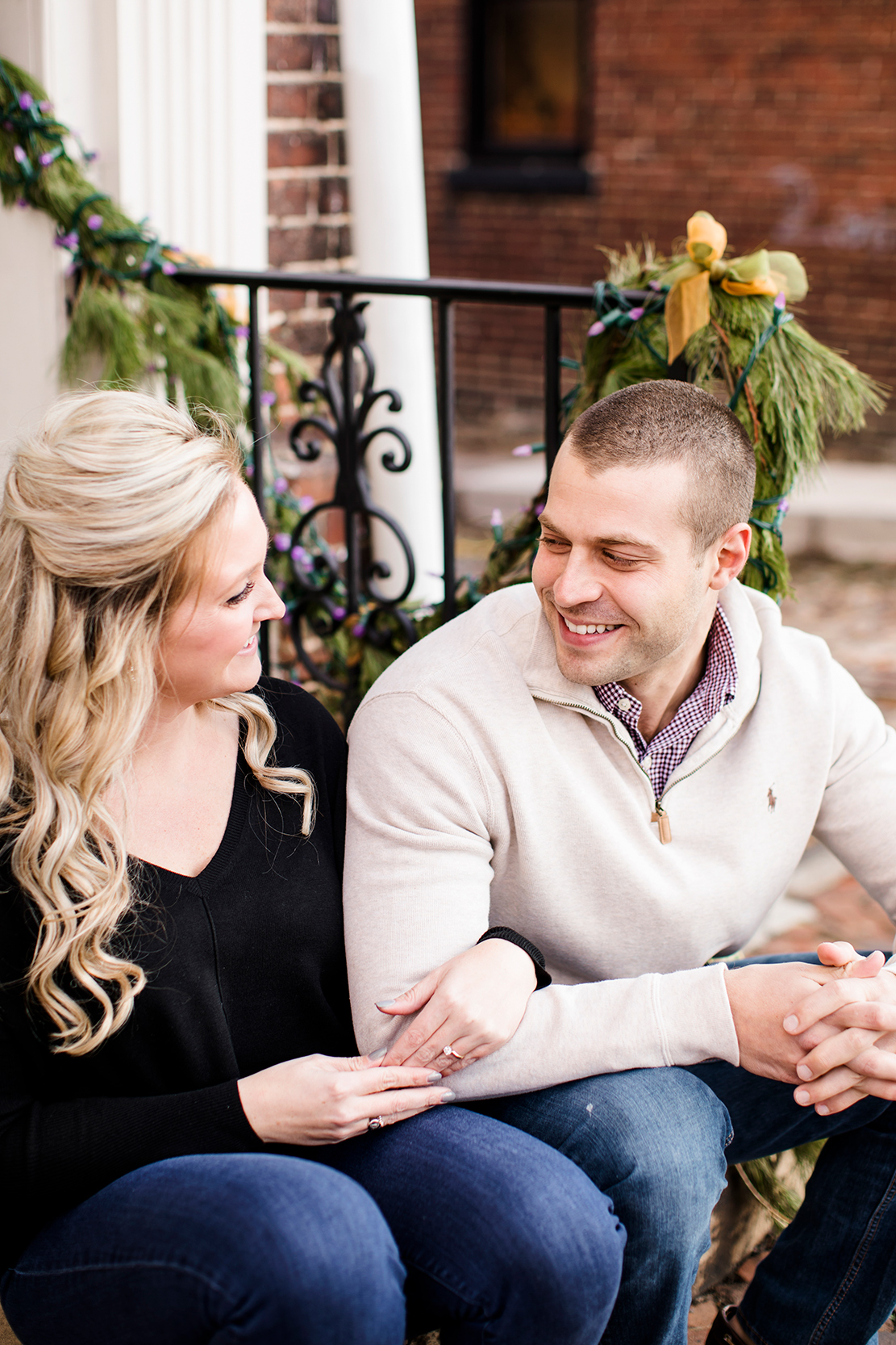 Alex  Kevins Christmas Engagement Shoot - Image Property of www.j-dphoto.com