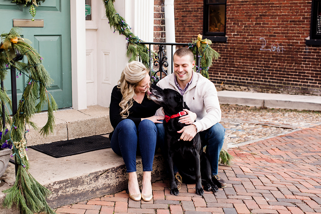 Alex  Kevins Christmas Engagement Shoot - Image Property of www.j-dphoto.com