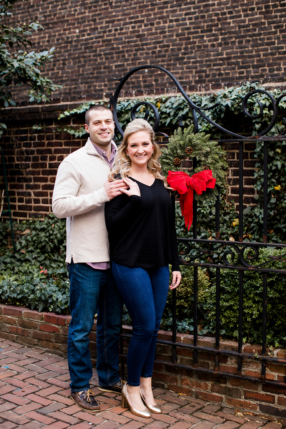 Alex  Kevins Christmas Engagement Shoot - Image Property of www.j-dphoto.com