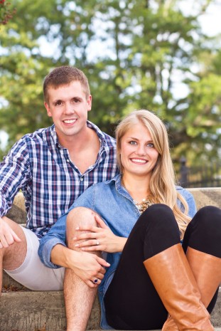 Adam  Amandas Engagement Photos on Church Hill - Image Property of www.j-dphoto.com