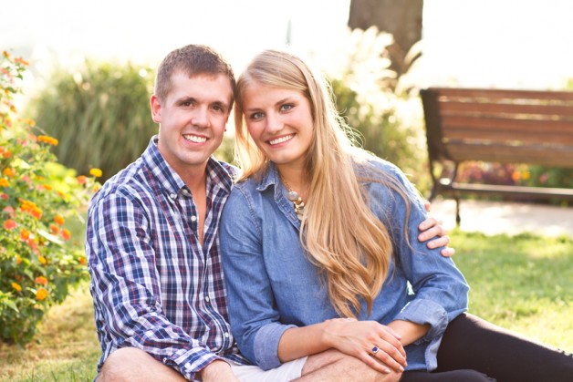 Adam  Amandas Engagement Photos on Church Hill - Image Property of www.j-dphoto.com