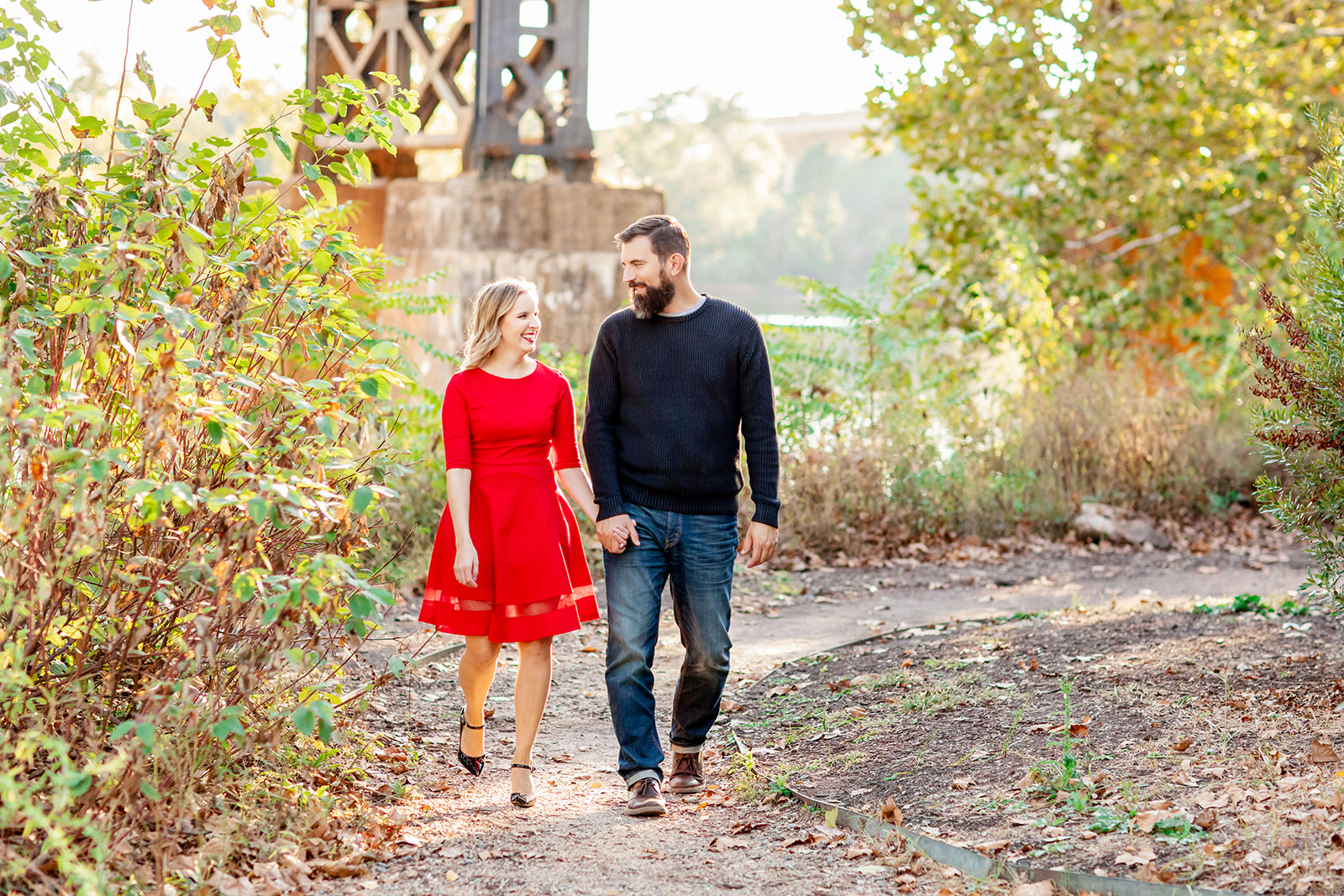 Amber  Michaels Fall Engagement Shoot at Belle Isle - Image Property of www.j-dphoto.com