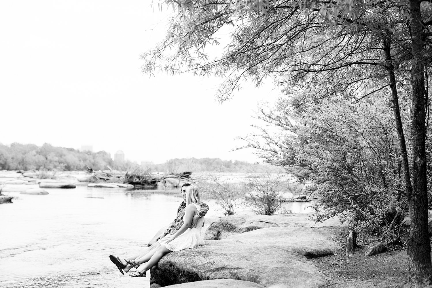 Ashton  Craigs James River Engagement Session - Image Property of www.j-dphoto.com