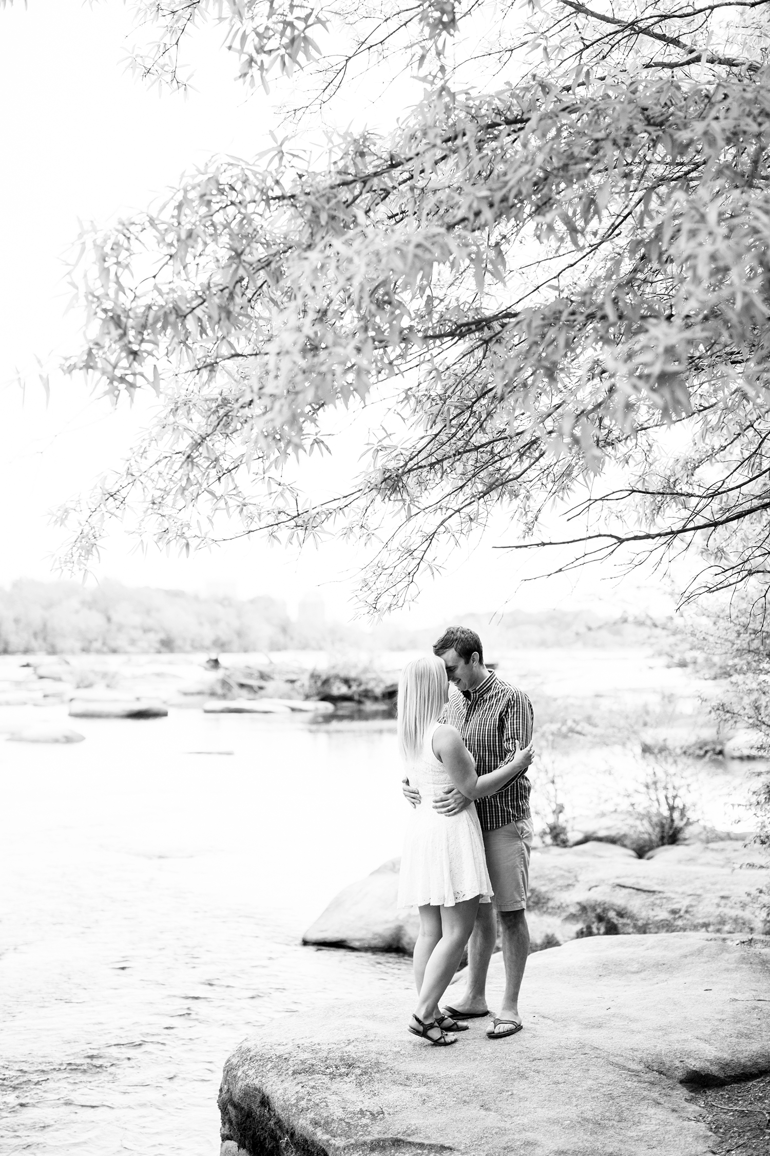 Ashton  Craigs James River Engagement Session - Image Property of www.j-dphoto.com