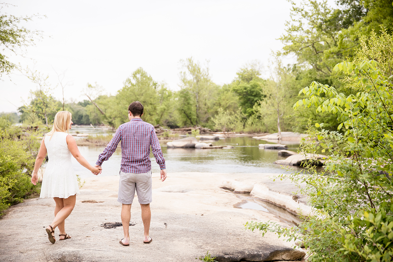 Ashton  Craigs James River Engagement Session - Image Property of www.j-dphoto.com